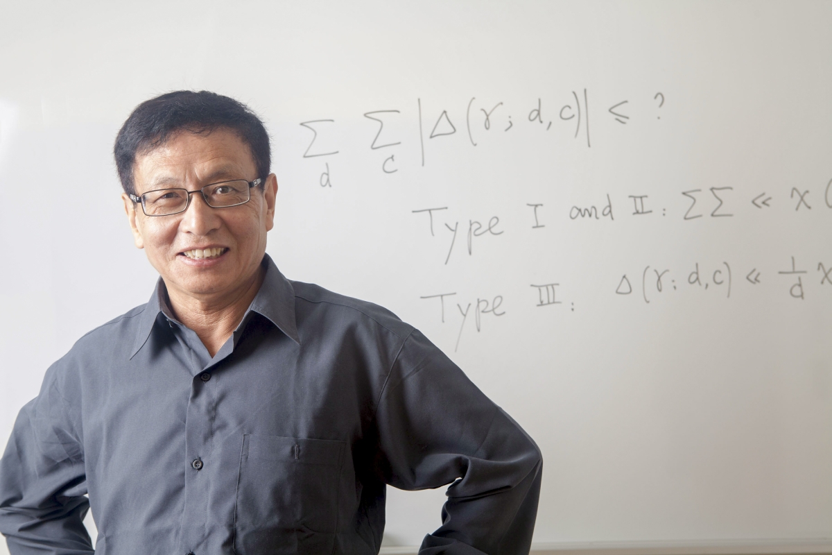 UNH math professor Yitang "Tom" Zhang, 2014 MacArthur Fellow