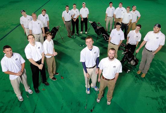 UNH club golf team