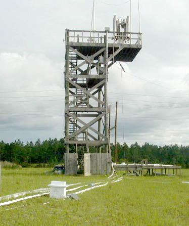 rocket launch tower