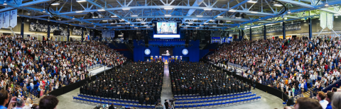 Commencement at Whittemore Center