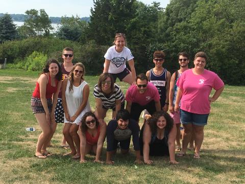 group of summer tutors and mentors